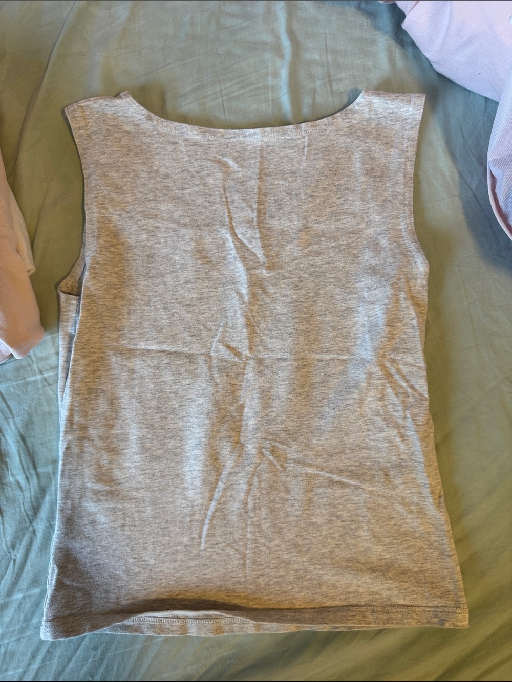Brandy Melville Women's Sleeveless Tank Top - Gray